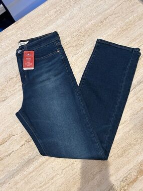 NEW 🆕 Levi’s Strauss Signature Women’s Blue Original Slim Jeans Mid-rise size 4
